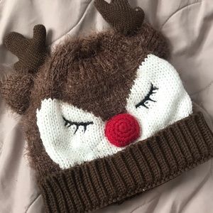 CUTE REINDEER BEANIE